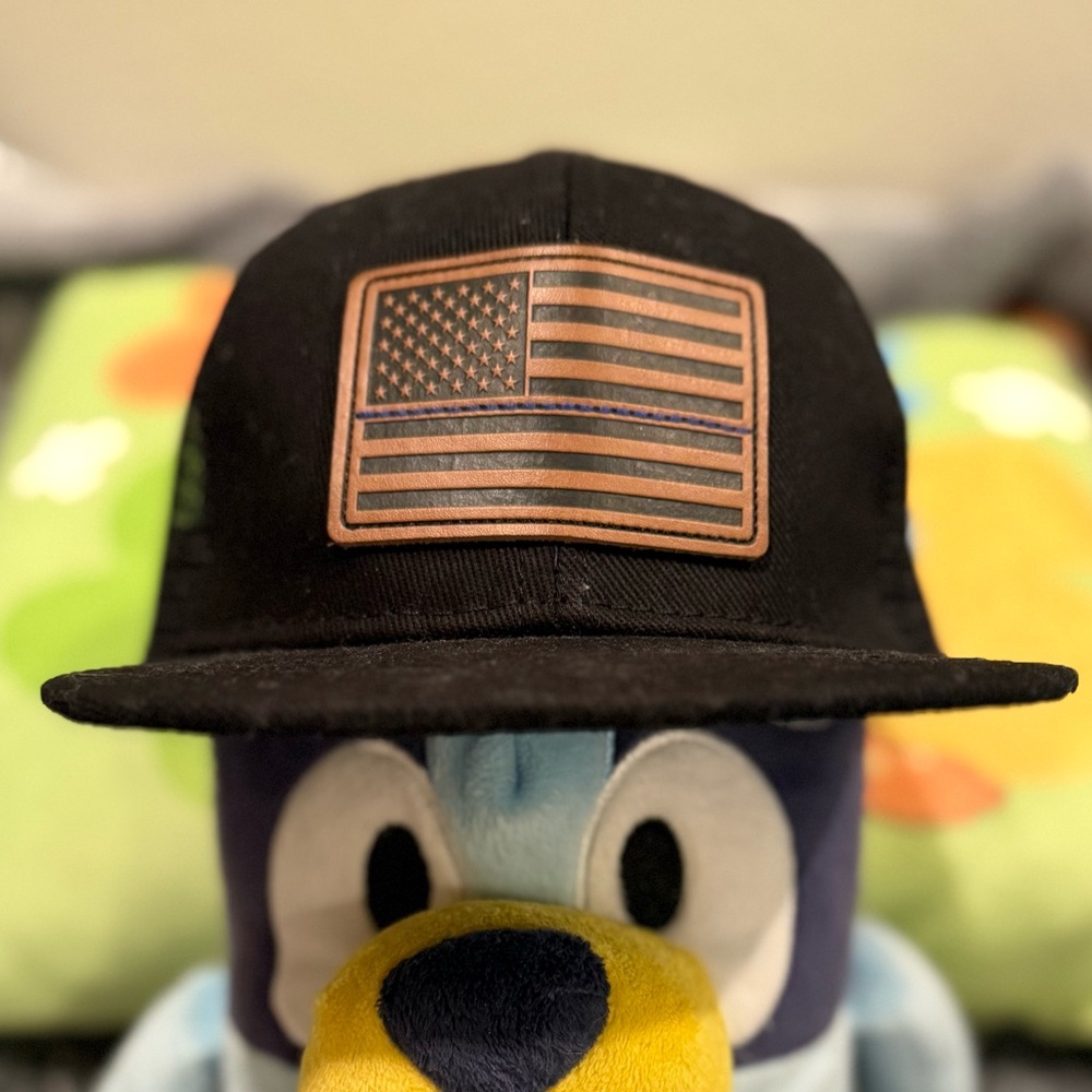LA Police Gear Baby TBL Flag Hat